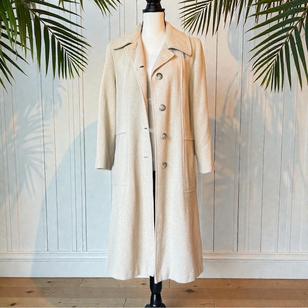 Vintage Beau Brumm Wool Coat – Size Small (Tagged 10) – Made in USA